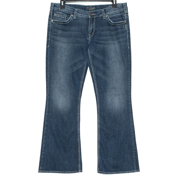 Silver Jeans Vintage Aiko Bootcut Y2K Hipster Boho Retro Indie Sleaze Blue 36 - Picture 1 of 7